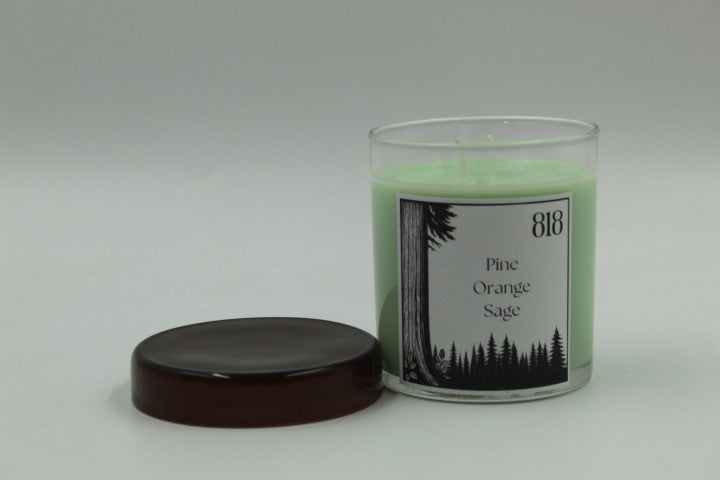 #818 – Pine · Orange · Sage