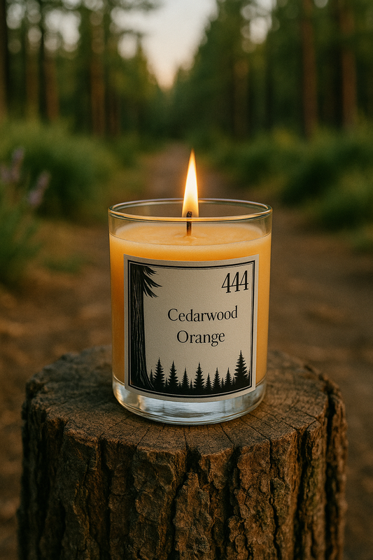 #444 – Cedarwood · Orange